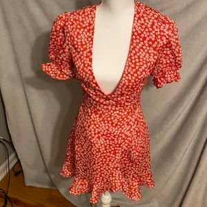 Wrap around sun dress